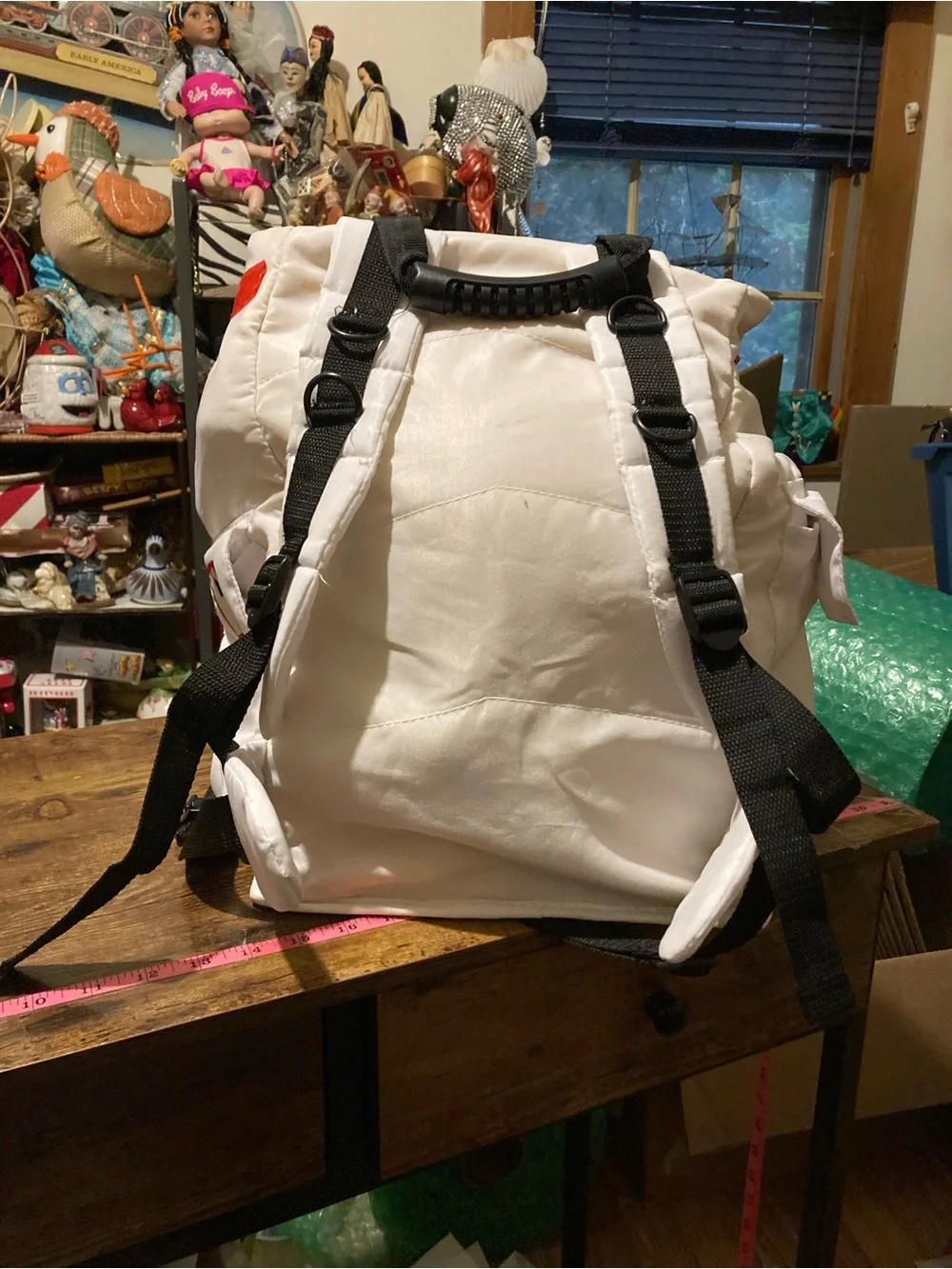 Aeromaz NASA backpack with jumpsuit, boots and hat costume